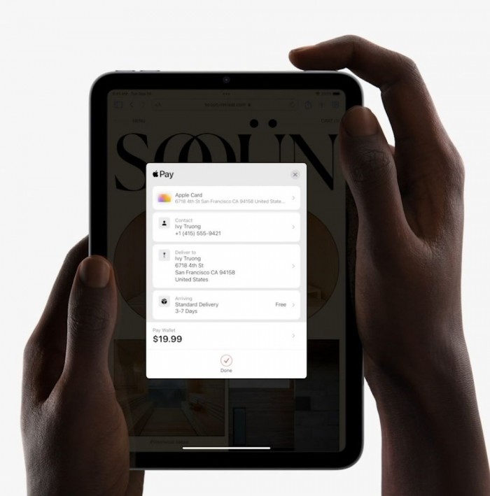 苹果发布全新的iPad mini 边框更小配色更新颖