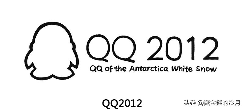 22年的QQ，logo整体变化六次